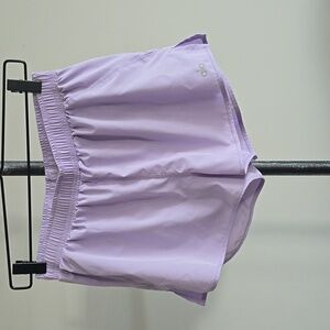 ALO Light Purple Stride Shorts